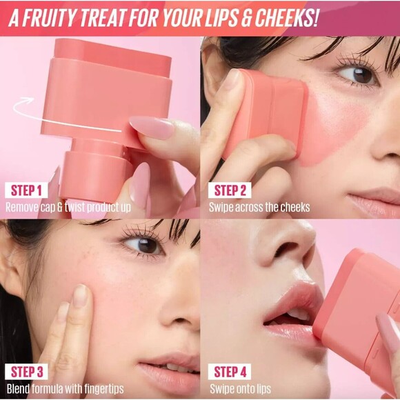 Kaja Heart & Seoul Eye Cheek Lip Set Radiant Finish Long-Wearing NEW Authentic - Picture 12 of 16